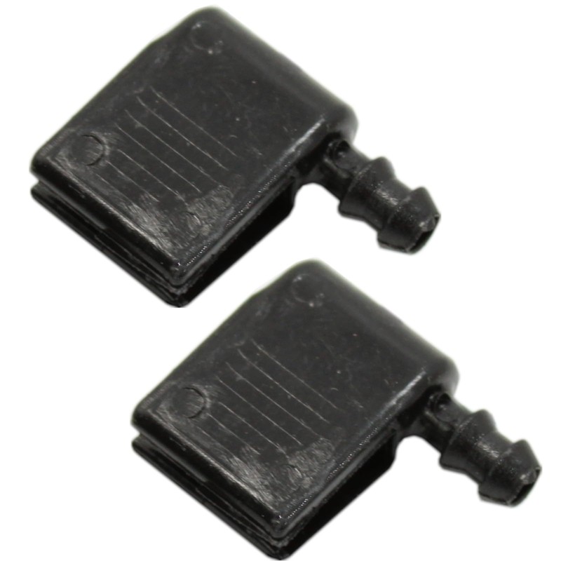 BIAREN 2x Windscreen Wiper Washer Jet Nozzle Hose For Mercedes