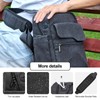 Cwatcun Small Camera Bag Shoulder Camera Bag for Photographer Canvas