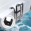YINETTECH 2Pcs Nylon Boat Ladder Clips/Quick Release Spring Clamp/Mounting Canoe