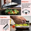 N NOBLE FAMILY 38PC Flat Top Grill Griddle Accessories Set