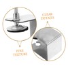 IWOWHERO 4Pcs Stainless Steel Adjustable Drawer Face Clamps Versatile Clamps