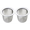 ZEROJAPAN P-MI-2 18-8 Stainless Steel Mini Tea Strainer, Set of
