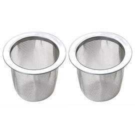 ZEROJAPAN P-MI-2 18-8 Stainless Steel Mini Tea Strainer, Set of 2