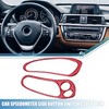 X AUTOHAUX Auto Speedometer Side Button Switch Cover Trim Interior