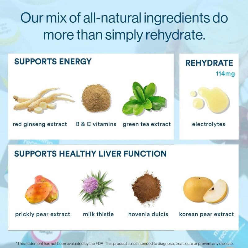 More Labs Morning Recovery Electrolyte Drink – Original Lemon |