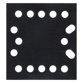 Trend Professional 115 x 107 mm Quarter Sheet Sanding Pads, 80/120/180 Grit + Pad Saver, 7 Pack, Mesh Abrasive for Efficient Sanding with Dust Extraction, AB/QTR/M7/P