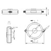 2Pcs Standard Gate Valve Lock Handwheel Fixed Engineering Plastics Lock