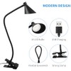 Qooltek Qooltek LED Reading Light, Clamp Lamp 3 Color Modes