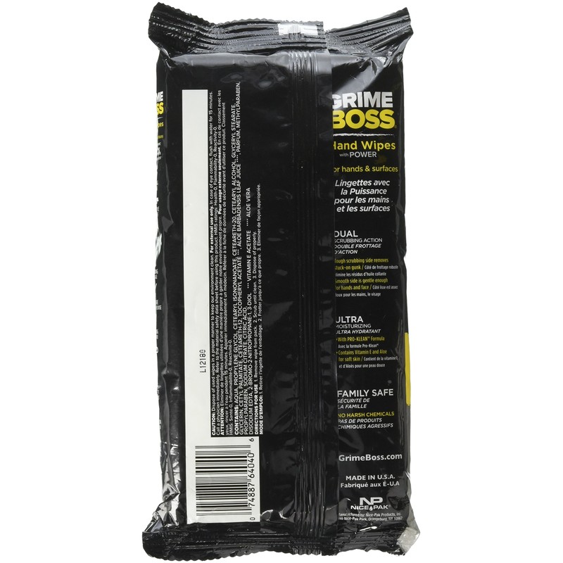 Grime Boss A541S30X Hand Wipes