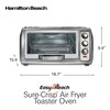 Hamilton Beach Air Fryer Toaster Oven Combo with Large Capacity,