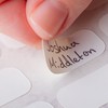 STIKINS® Name Label Kit with Pen, 60x Plastic Write-On Labels