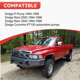 3932317 Throttle Linkage Kit Accelerator Linkage Rod Assembly Kit For 1994-1998 Dodge Ram 2500 3500 P7100 P-Pump Replace # 3932317 (3932317)