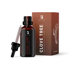 Aceite Esencial con Ingredientes Puros y Naturales de 50 ml. Aceite Esencial Clavo (Clove Tree) B Life.