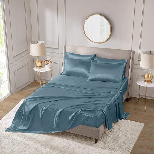 Tencel 1 Flat Sheet Only, Tencel Lyocell Silk Sheets, Premium