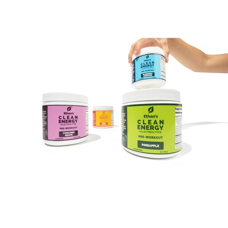 Ethan's Feel Good Pre-Workout & Hydration Drink Mix | Plant-Based