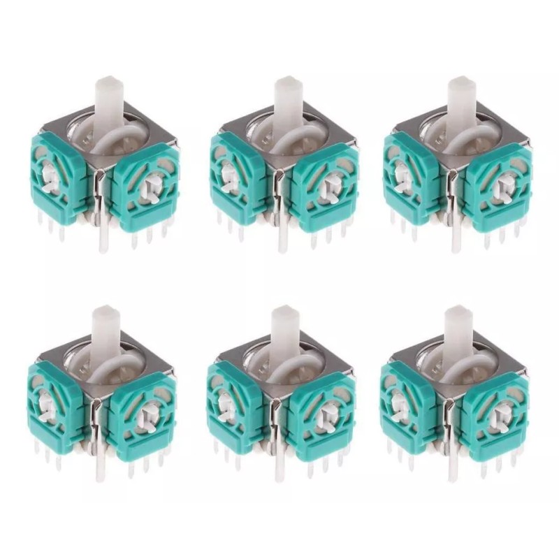 generic . 6pcs Joysticks 3d Reemplazo De Joystick Analógico Stick