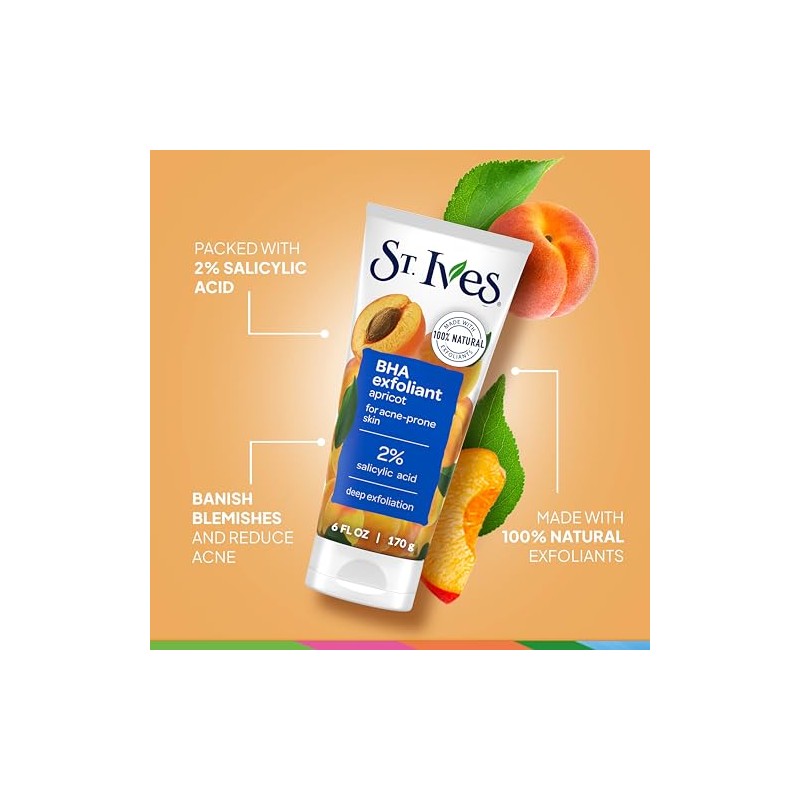 St Ives - Exfoliante de albaricoque St. Ives Naturally Clear