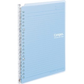 Kokuyo SP130LB Loose Leaf Binder Campus Smart Ring, A5, 20 Holes, Up to 25 Sheets, Light Blue