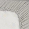 Everyday Kids Fitted Crib Sheet - Gray