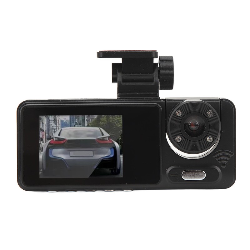 1080P Dash Cam with Triple Lens 2 Inch IPS Display