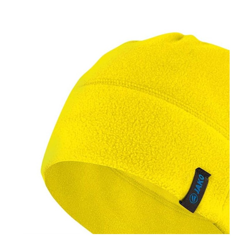 Jako Fleece Cap / Beanie, yellow
