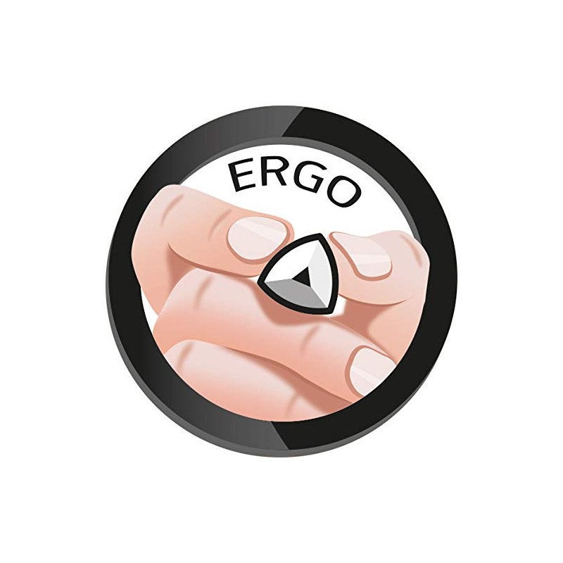 Maped BlackPeps Lpiz de Grafito, Triangular, Mina Resistente, Gris, paquete