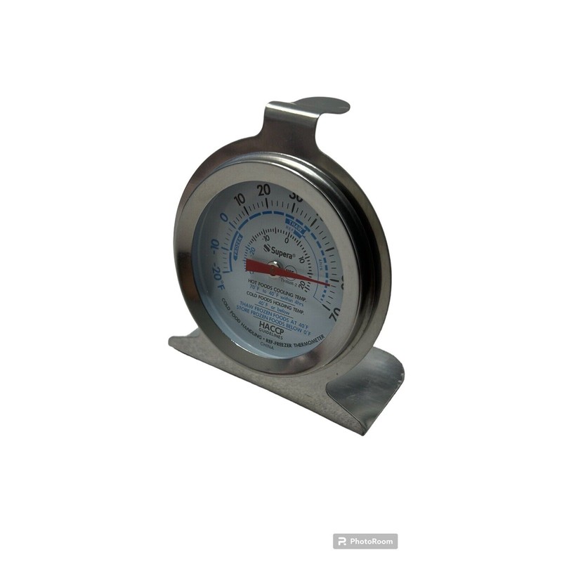 Unbranded A 2 1/2" dial refrigerator/f