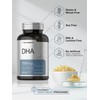 Horbaach DHA Supplement 1500mg | 90 Softgels | EPA, Omega