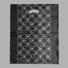 100-Pack Black Garment Plastic Bags (40x50cm) Garment Bag