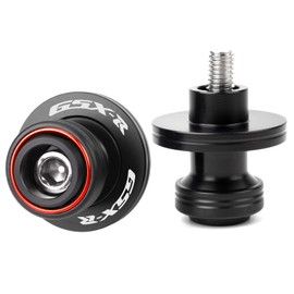 ZEXDDI Fit For Suzuki GSXR 600 2005 GSXR 750 2018 GSXR 1000 GSX1300R GSX-8R GSXR 125 GSX-R 150 CNC Motorcycle Swingarm Spools Sliders Swing arm Spools Stand Screws (Red)