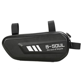 Triangle Frame Bag Waterproof Storage Double Mesh Pockets Triangle Saddle Frame Pouch Triangle Frame Bag