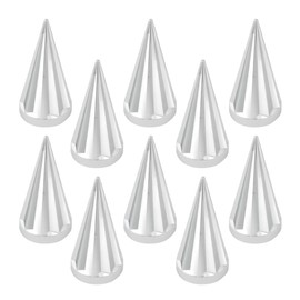 GG Grand General 10229SP 33 mm X 4-1/2 Inches Chrome Plastic Axis Screw-On Nut Cover