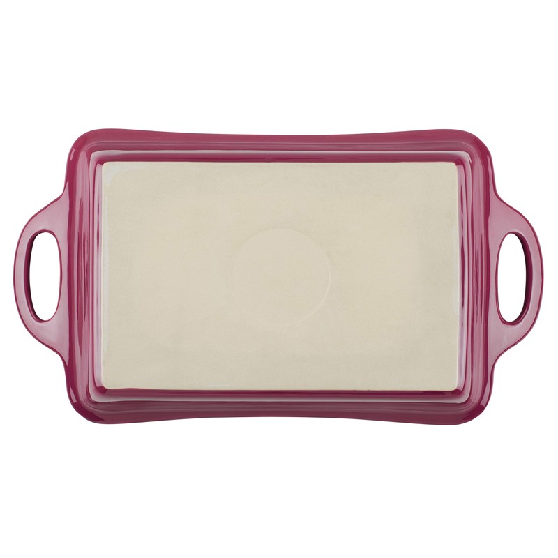 Rachael Ray 47860 9" x 13" Rectangular Stoneware Baker, 9