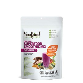 Sunfood Superfoods Organic Superfoods Smoothie Mix, 8.1 oz (227 g), 1 Bag