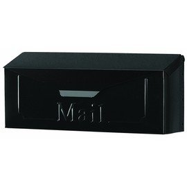 Gibraltar THHB0000 Standard Size Horizontal Style Wall Mount Mailbox, Black