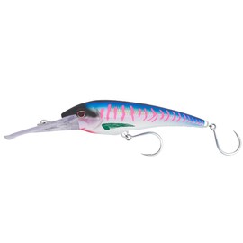 Nomad Design DTX Minnow 200 Heavy Duty SNK 8 Saltwater Fishing Lure with Autotune - Deep Diving Minnow Lure Ideal for Tuna, Wahoo & Mackerel, Trolls 12+ Knots-Pink Mackerel