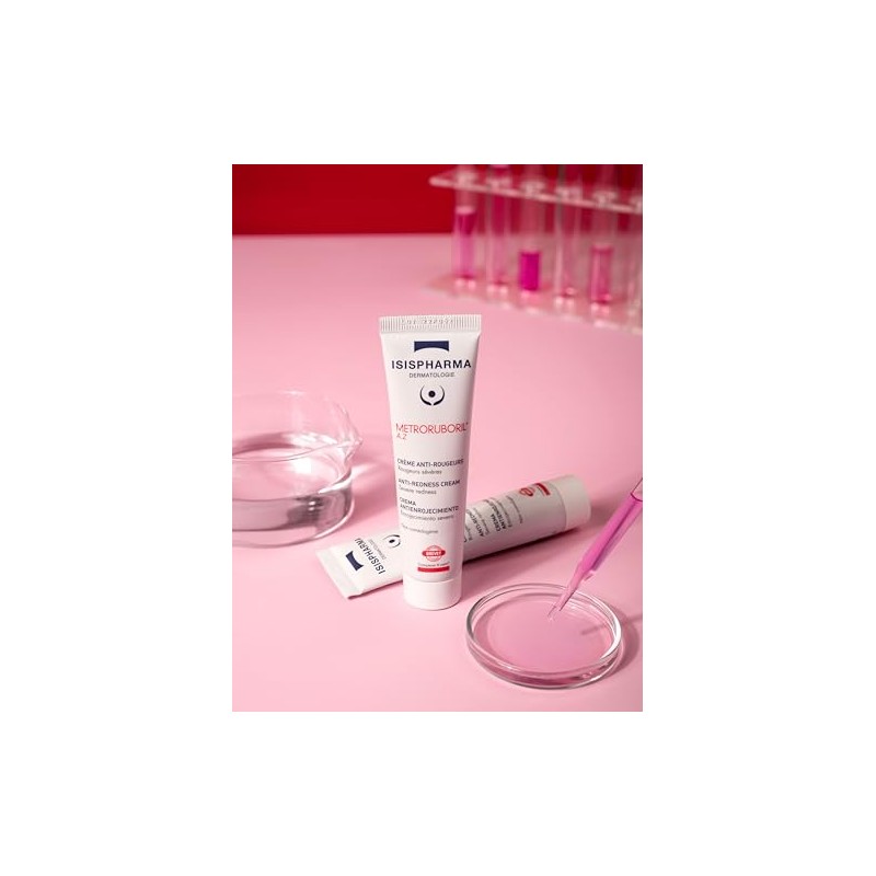 Isispharma Metroruboril AZ crema para rosacea, y pieles sensibles