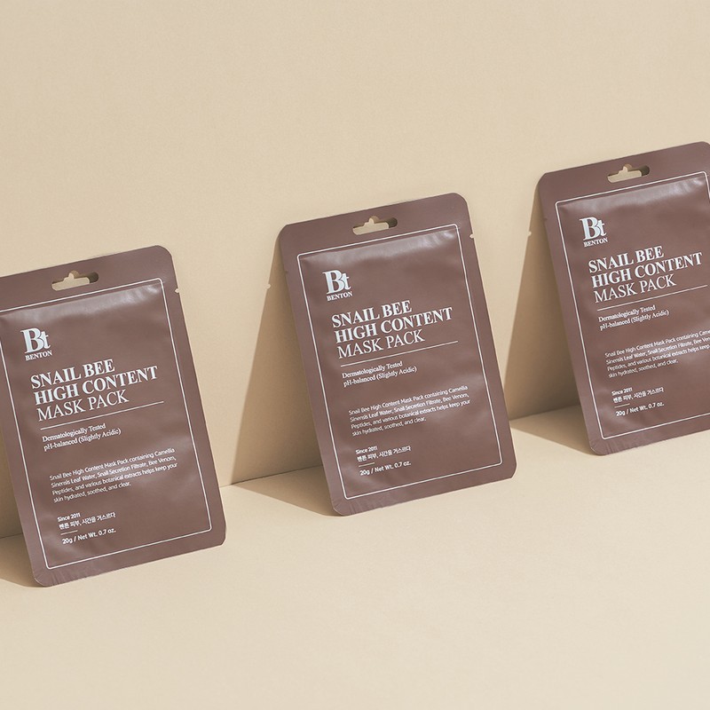 benton [Benton] Snailbee high content mask pack 20g 1 box