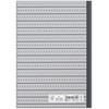 RNKVERLAG 46804 Notebook "Grey" in DIN A5 Squared with 96