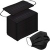 Face Mask - Black Disposable Face Masks 50 PCs Box