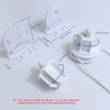 1 1/2" 38mm Roller Blind Clutch Replacement Kit with Plastic