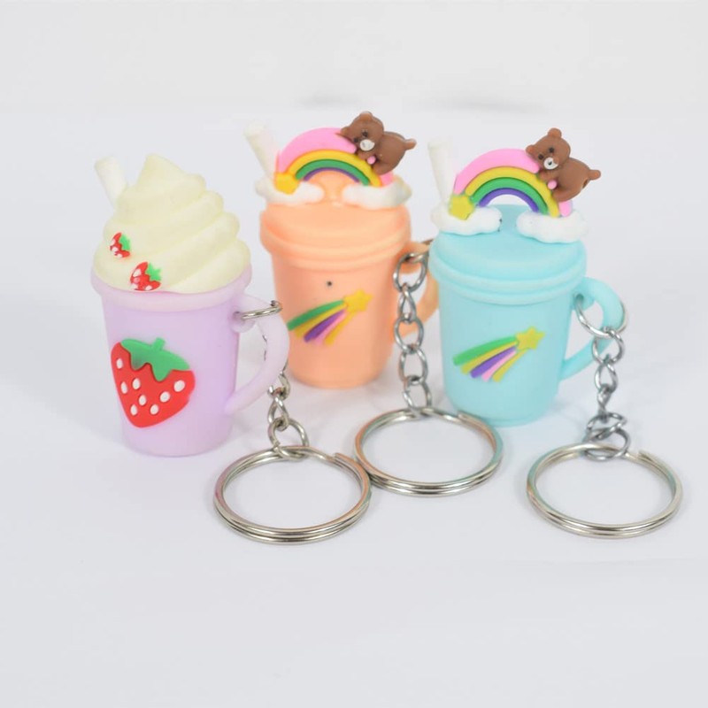 REEMTOO 50PCS Bulk Keychains Set, Split Keychains Rings with Chain