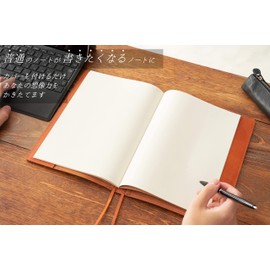 KLASSICA Classica Nicole Genuine Leather B5 Notebook Cover (Black, Holds 2 Books), Leather Notebook Cover, Notepad Cover, Memo Pad Cover