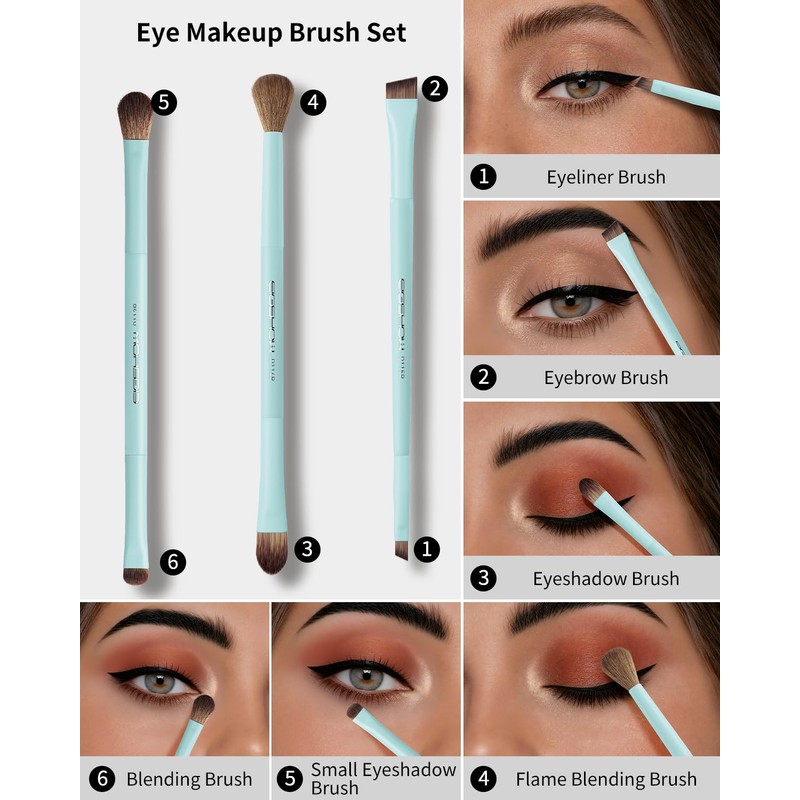 Makeup Brushes Set, Double-Ended Makeup Brush