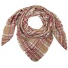 styleBREAKER square XXL scarf, wrap scarf with Scottish Tartan plaid