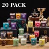 20 Pack Strong Scented Candles Gift Set with 10 Fragrances