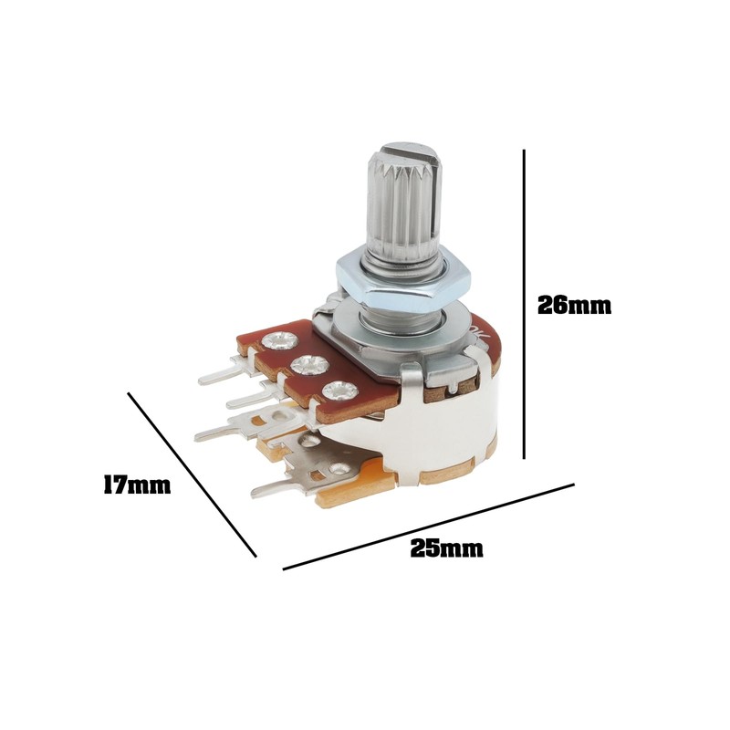 Micro Traders 2pcs B20K Ohm Control Board Speed Knob Replacement