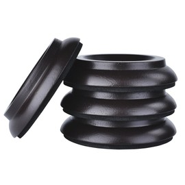 KingPoint Hard Wood Piano Coasters Set of 4