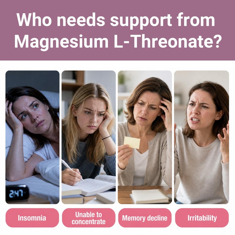 Liposomal Magnesium L-Threonate Supplement for Memory, Sleep and Cognitive
