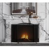 Fire Beauty Fireplace Screen 3 Panel Wrought Iron 48"(L) x